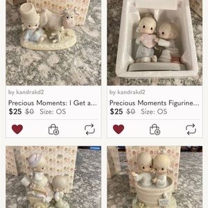 Precious Moments Figurines: 4 New With Box